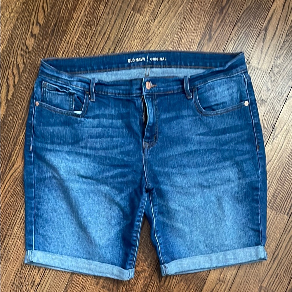 Old Navy Women's Blue Denim Shorts